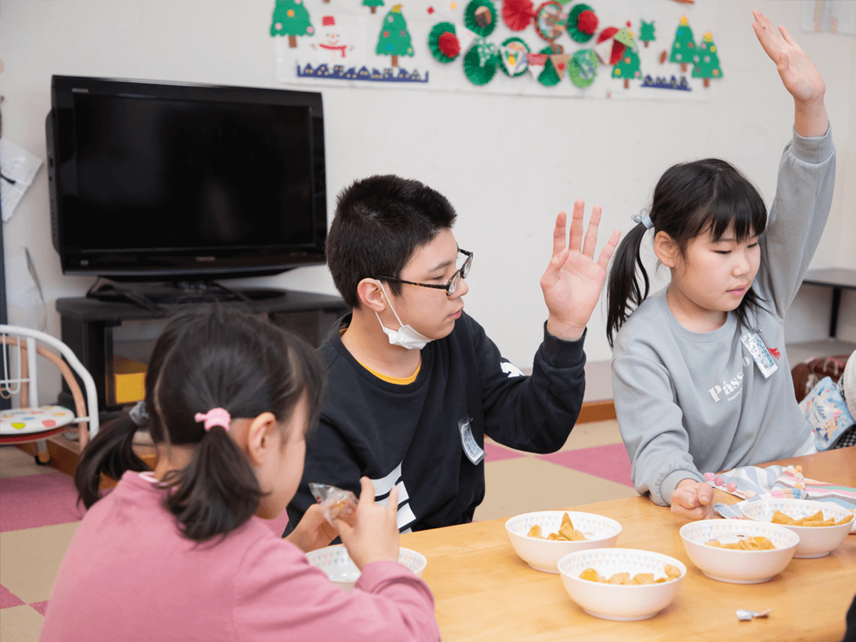 一人一人の歩幅に合わせた一貫支援をおこないます。