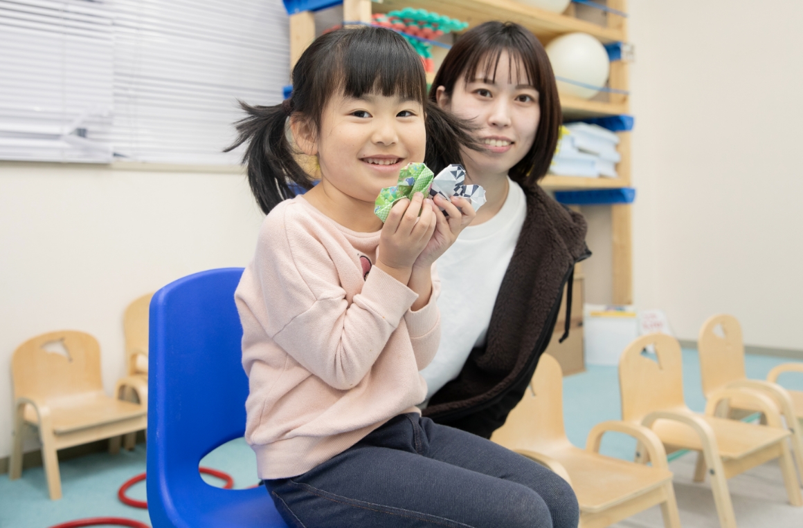 お子さまの「できた！」を尊重