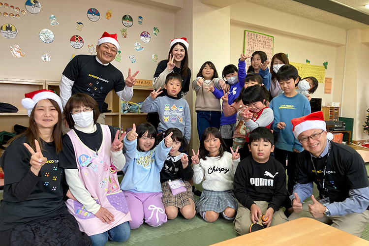 2025クリスマス施設巡回の様子 1