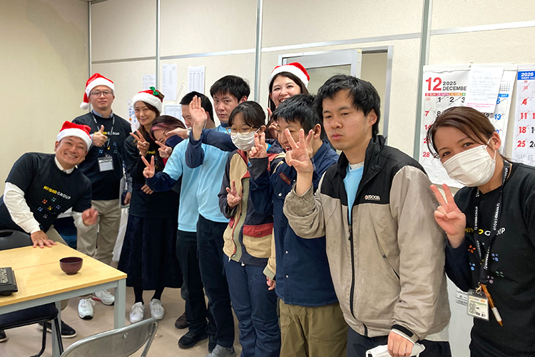 2025クリスマス施設巡回の様子 26