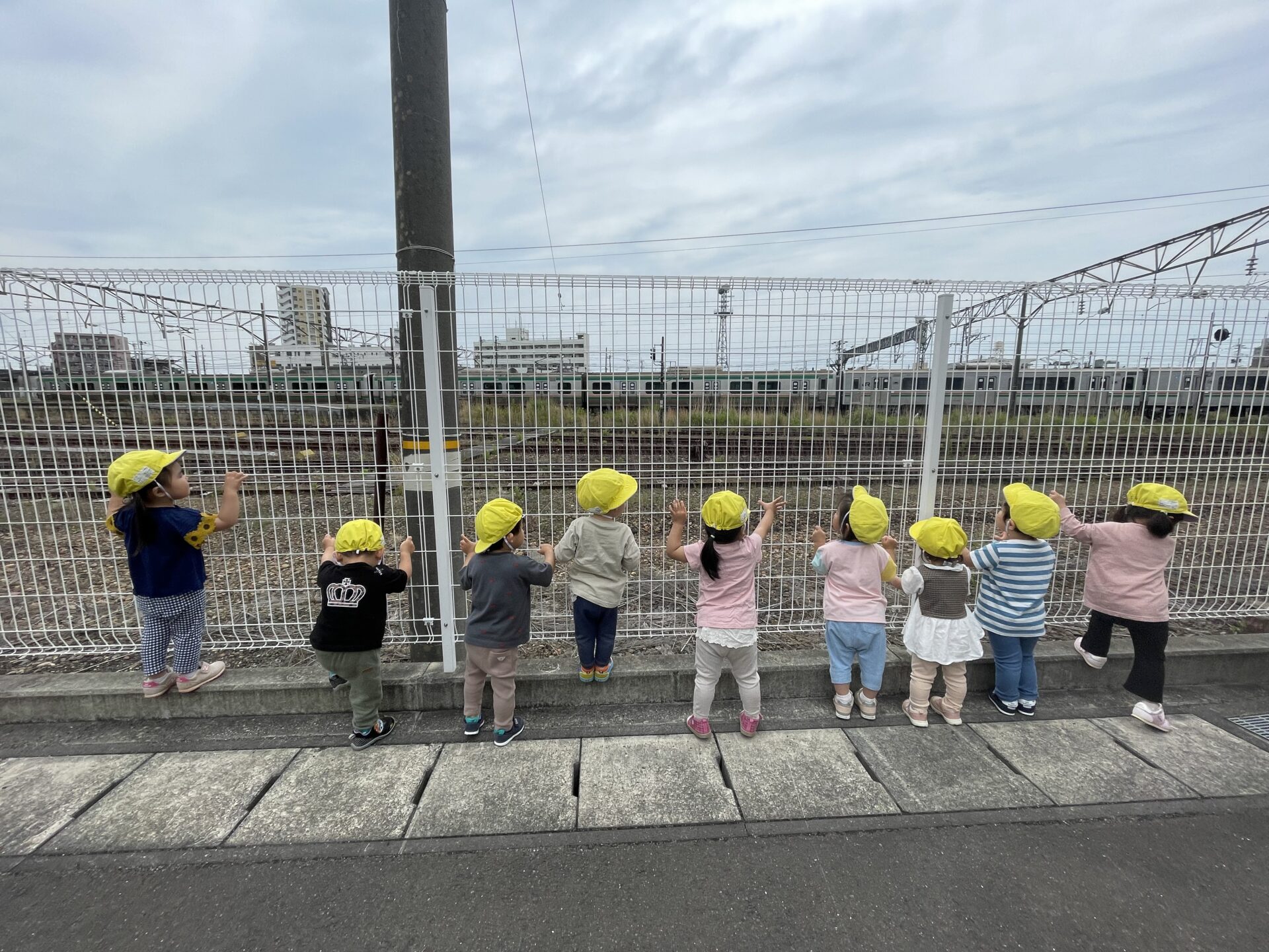 ひよこ園　『ぱわふる組　初めてのお散歩👣』