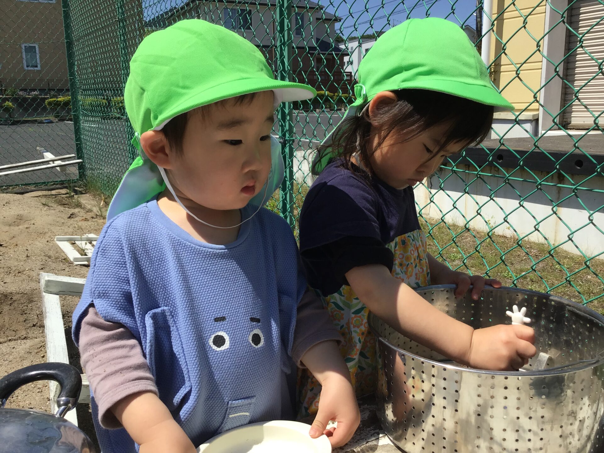 富谷ひよこ園「園庭で遊んだよ🌞」