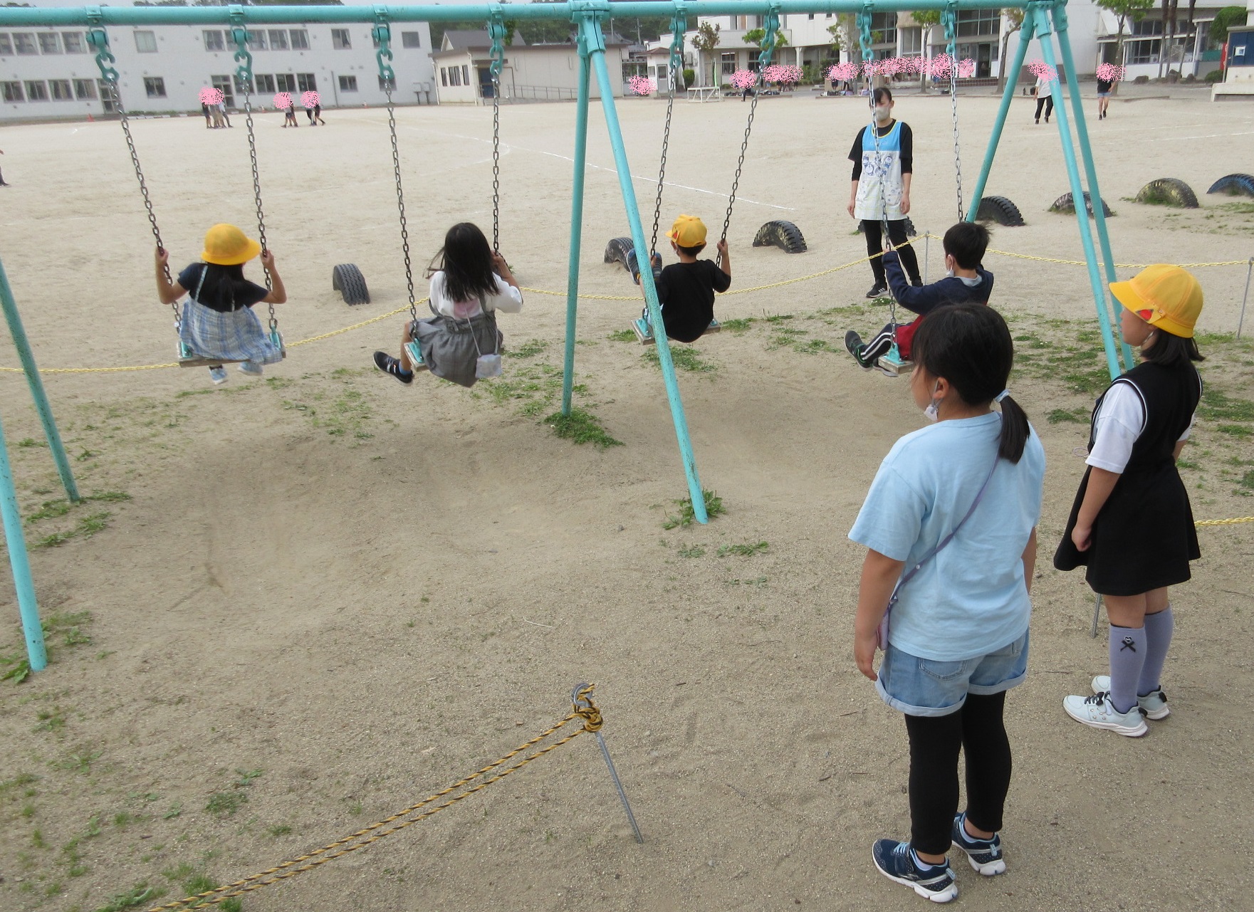 おかえりクラブ『校庭で遊んできましたぁ＼(^o^)／』