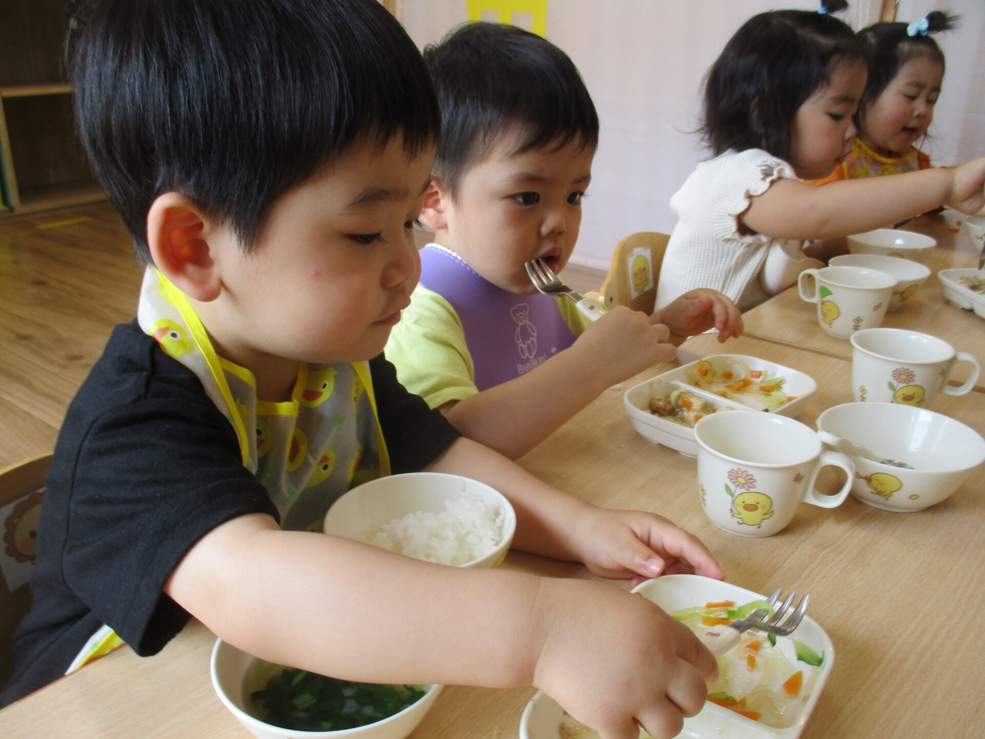 富谷ひよこの里『給食だいすき！』