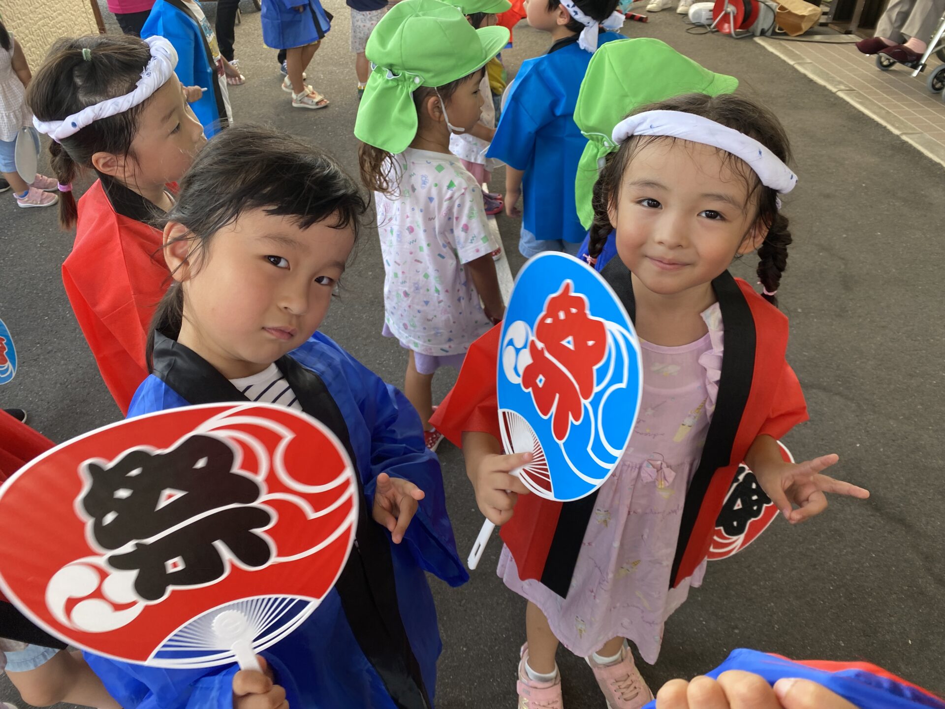 富谷ひよこ園『おじいちゃんおばあちゃんに踊りを披露したよ🎶』