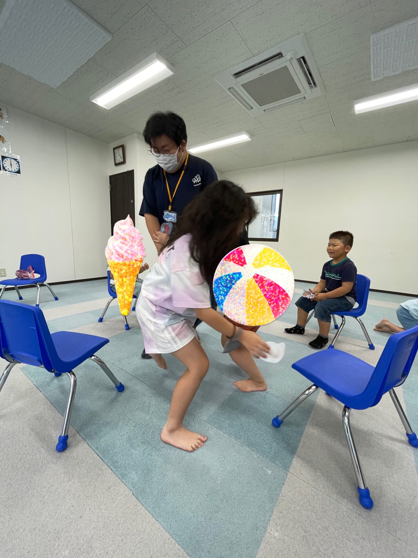 チルハピ富沢教室『みんなで「お魚バスケット」🐟🌊』