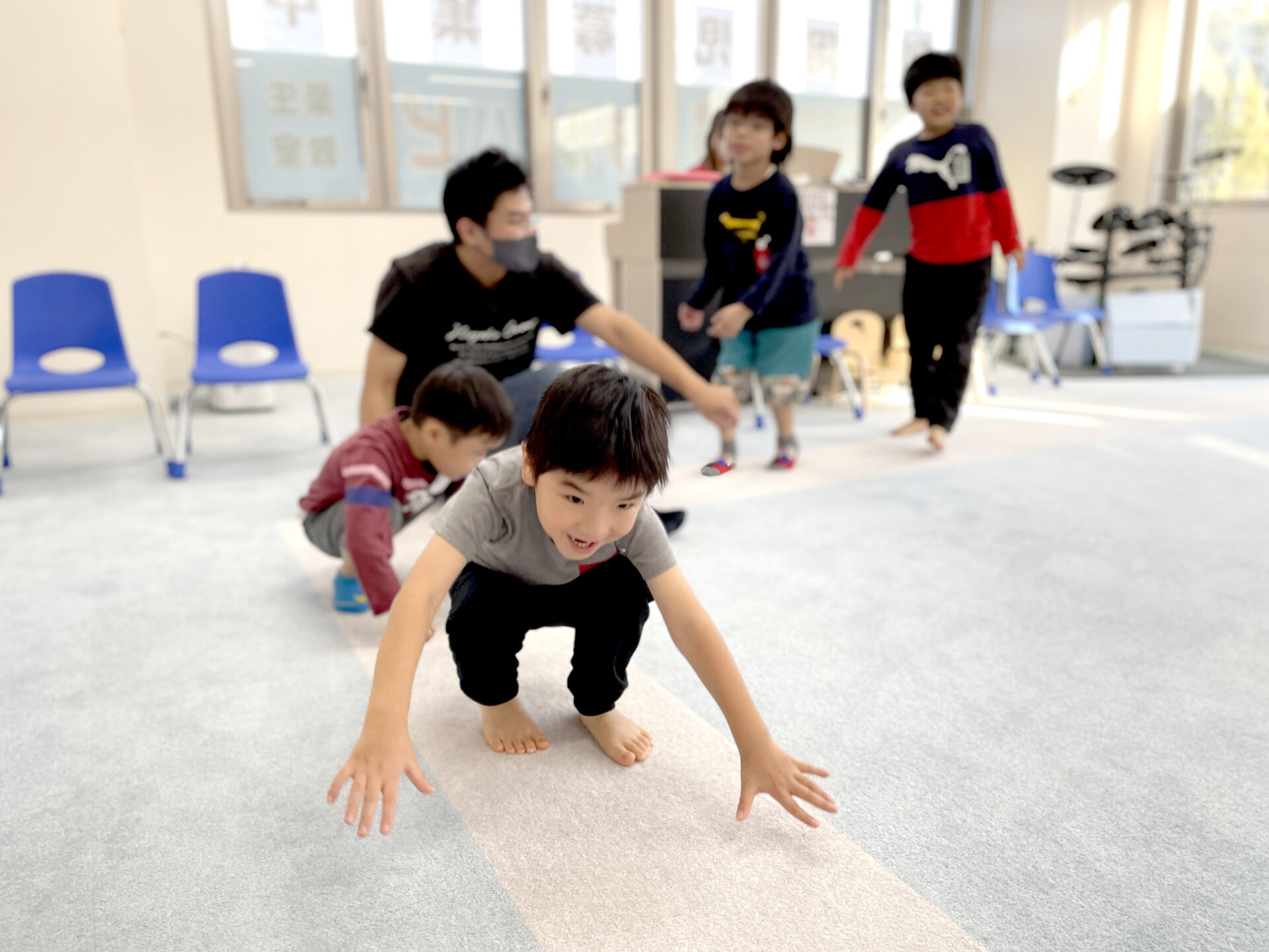 チルハピ栗生教室『たくさん体を動かそう✨』