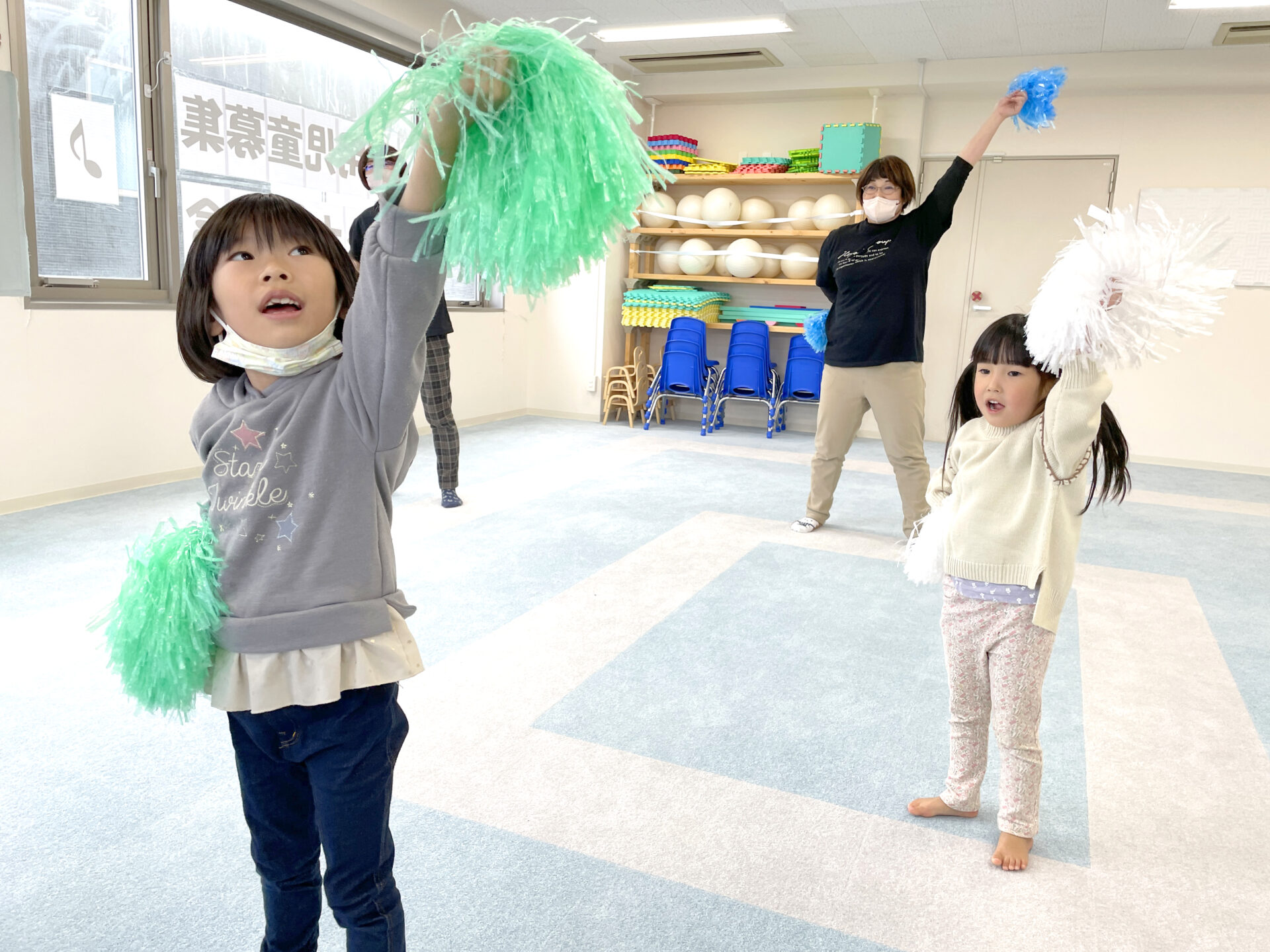 チルハピ栗生教室『ミニ運動会🏀』