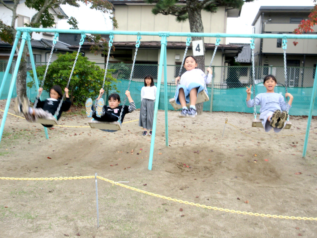 おかえりクラブ『校庭遊び楽しいね☆』