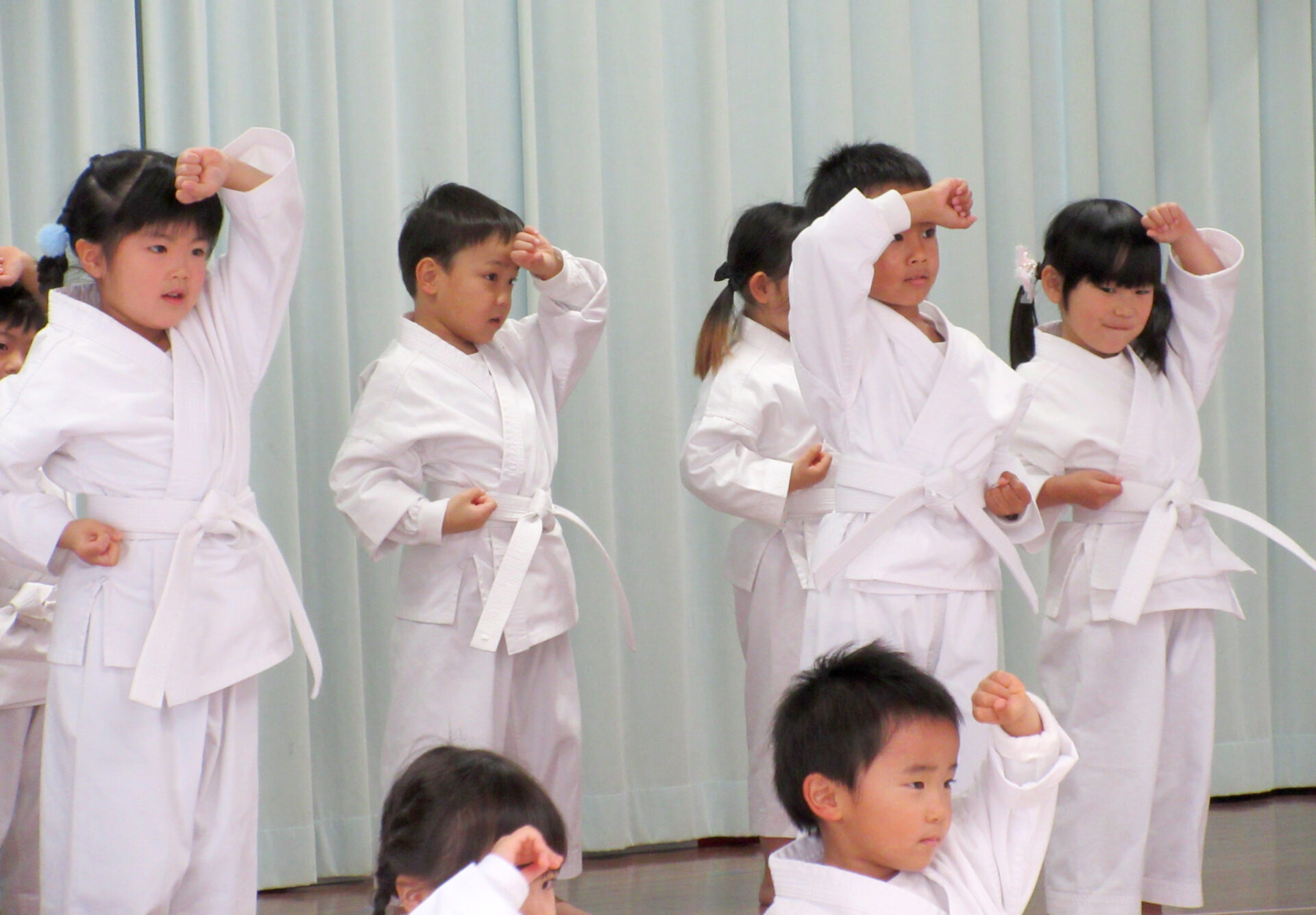 ひよこ園『生活発表会　からふる組　空手🥋』