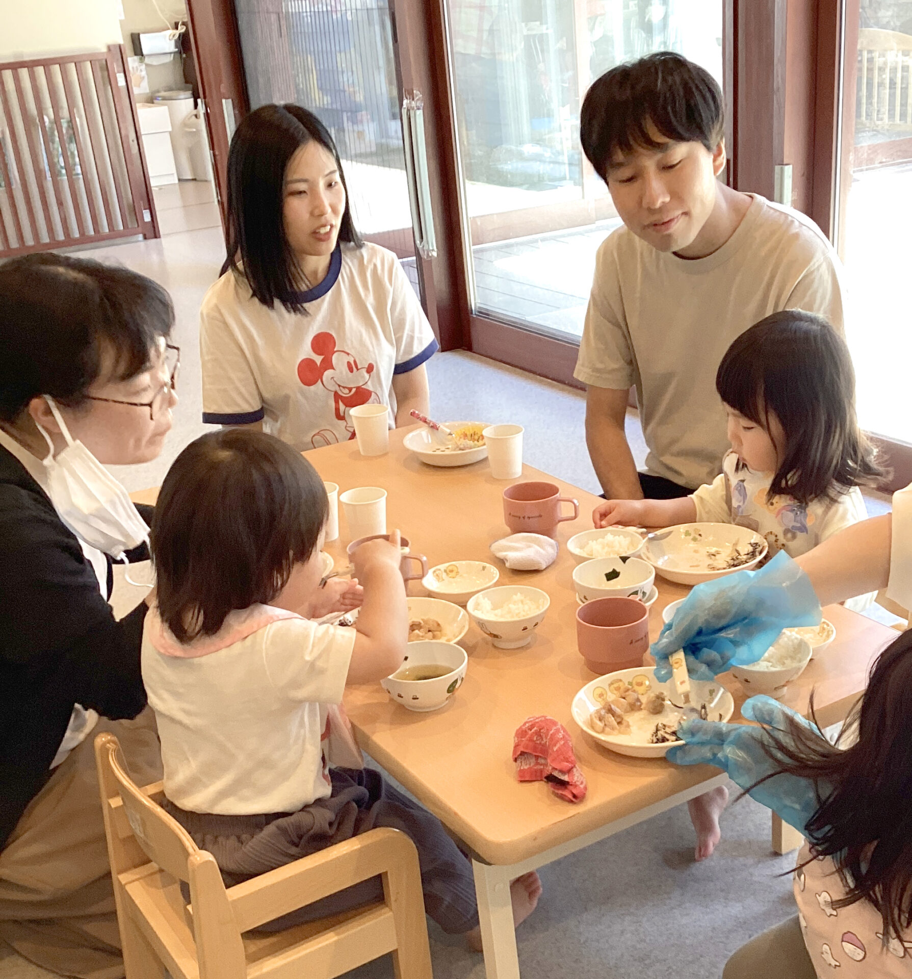 ぶどう組🍇給食参観