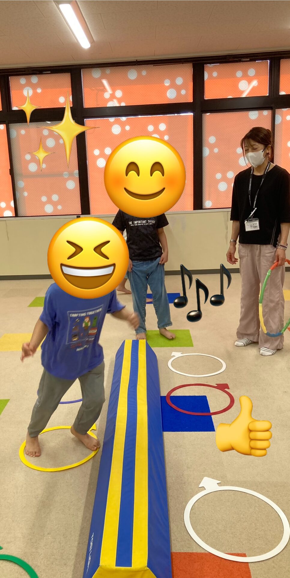 8月26日のHIYOKO SPORTS 北仙台教室の様子
