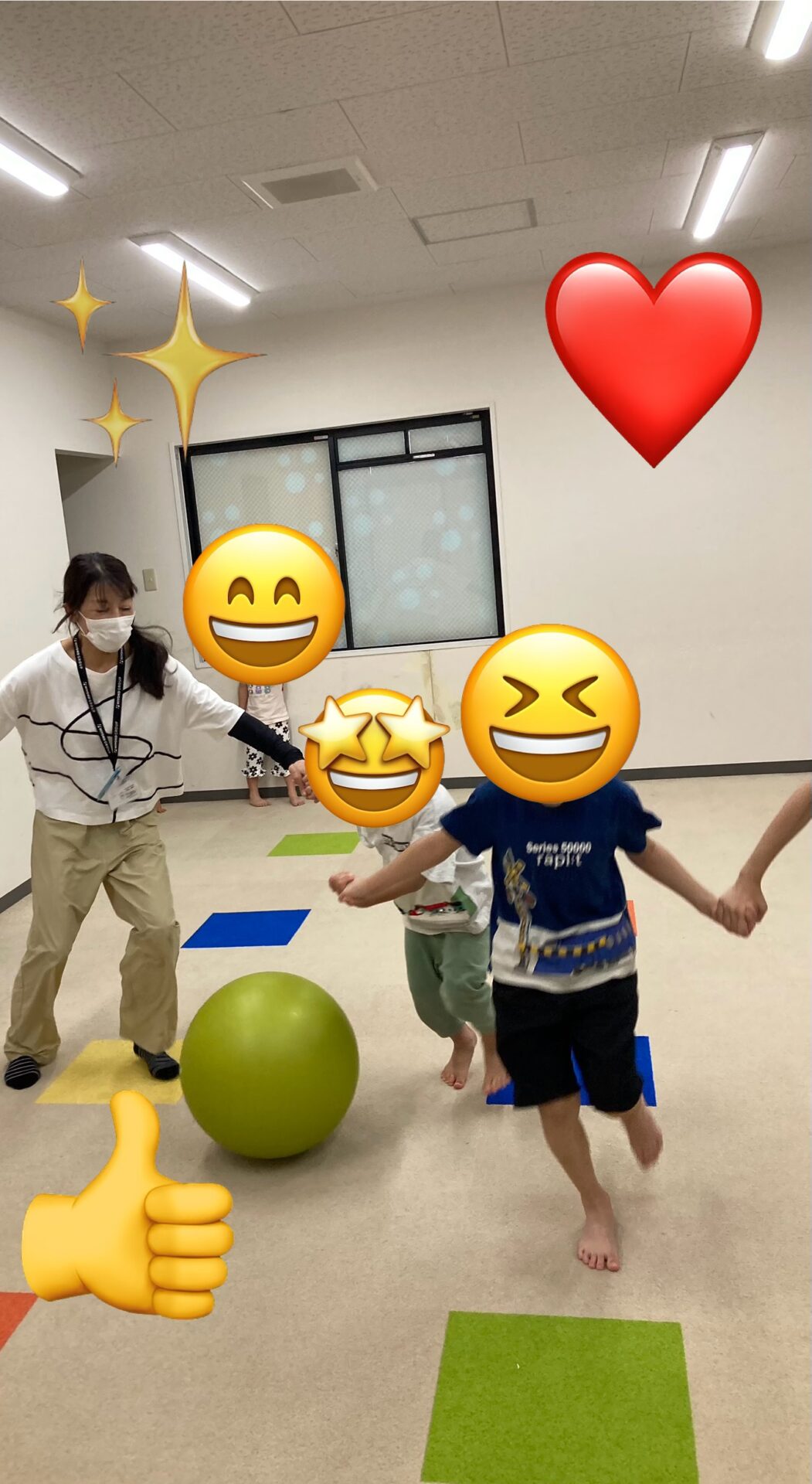 8月23日のHIYOKO SPORTS 北仙台教室の様子