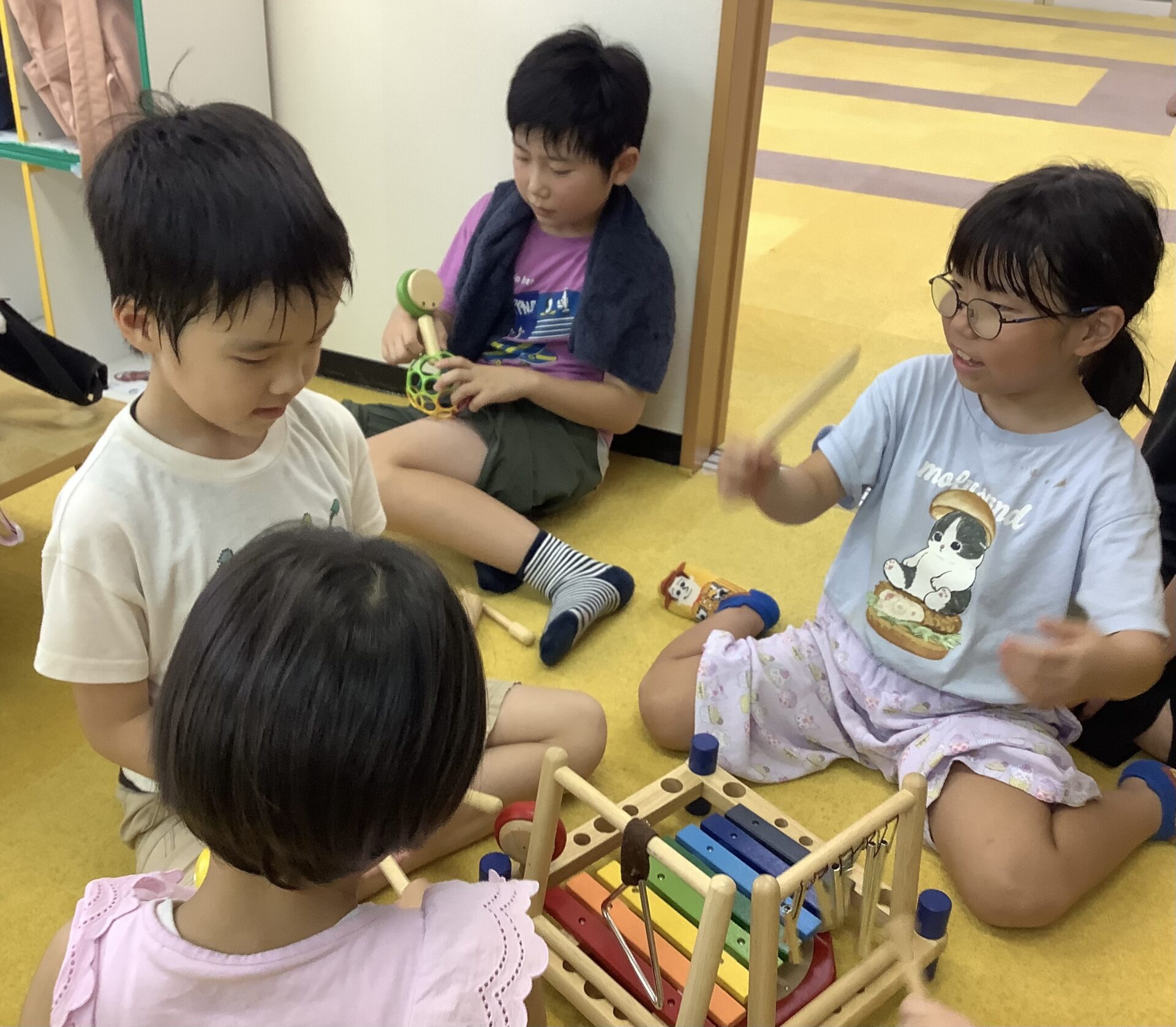 楽器を使って過ごしたよ🥁✨