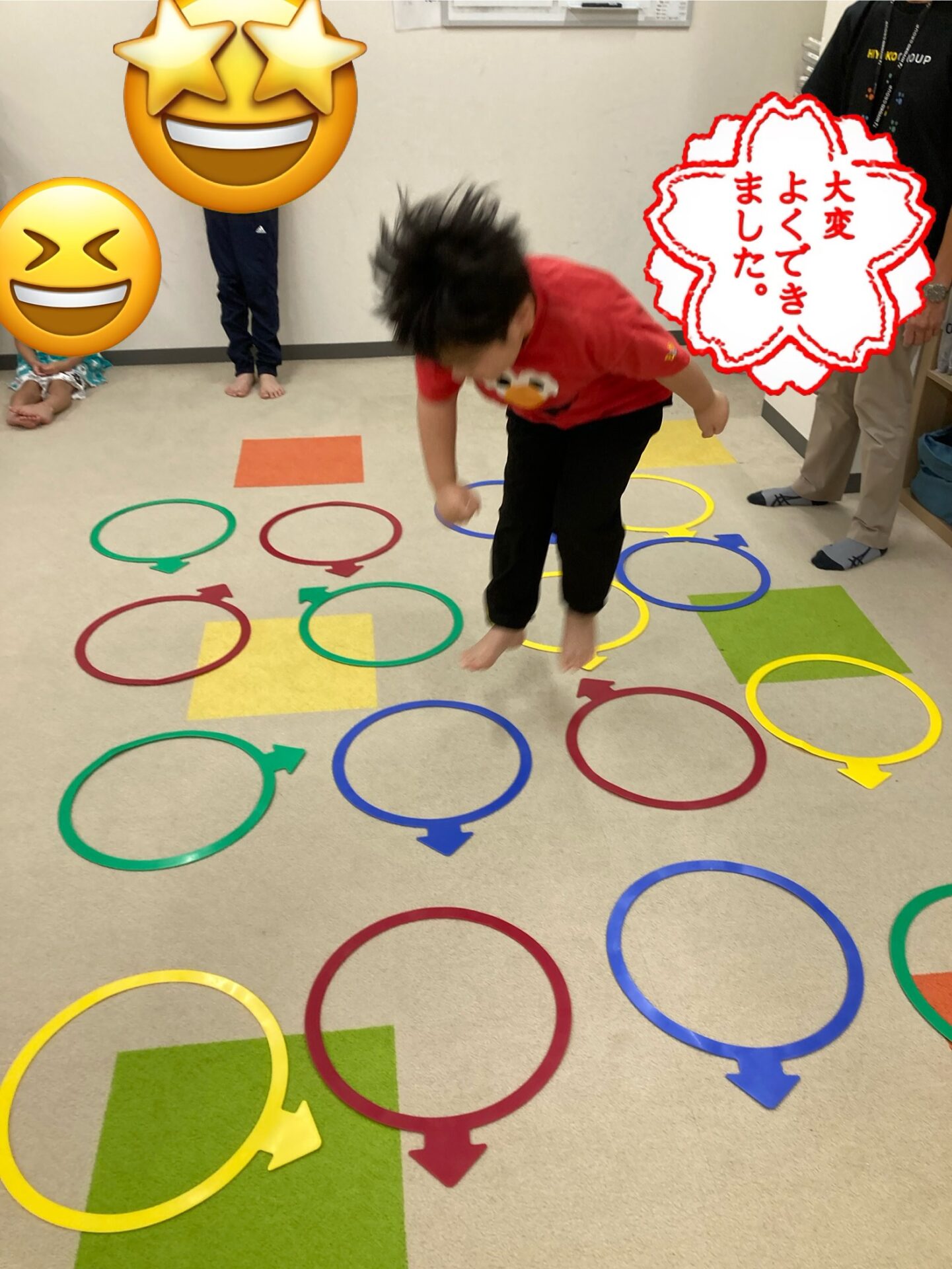 すご～い‼️できるとうれしいね👏