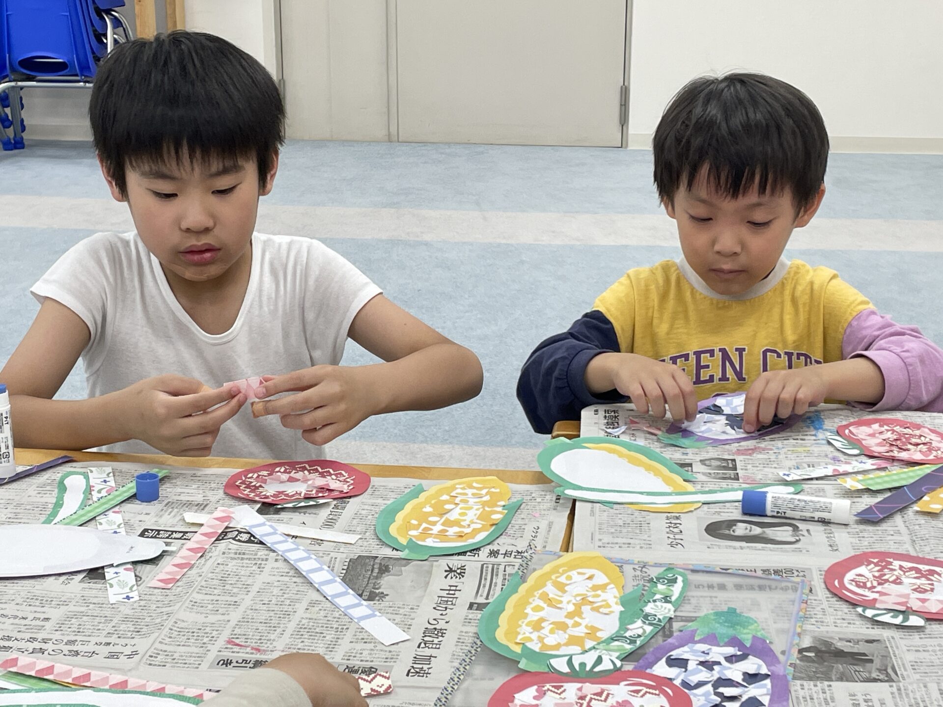 ちぎり絵っておもしろい！