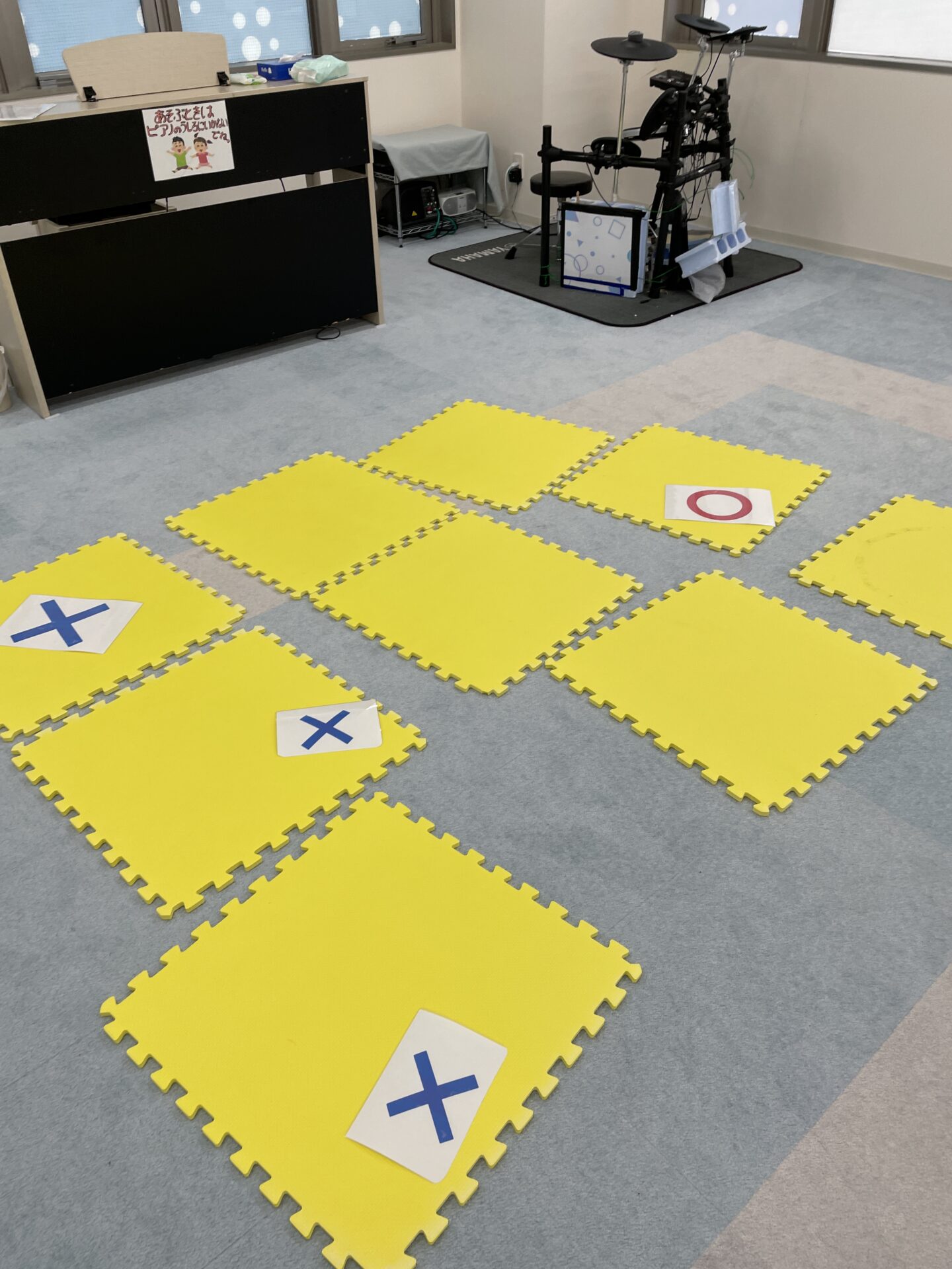 大きいマットで大興奮！