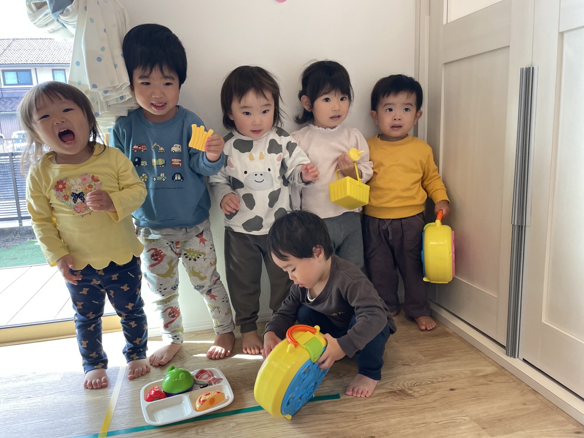 はな組のおともだち(1歳児)