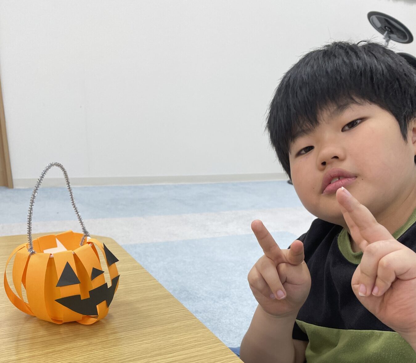 かぼちゃバケツを作ったよ♪