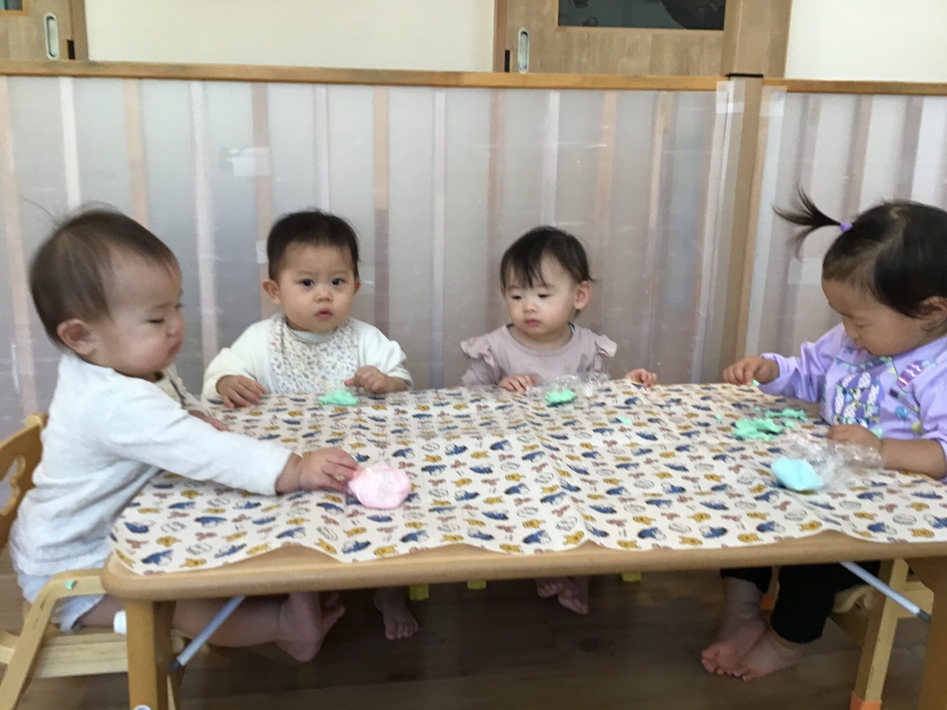 『米粉ねんど』であそんだよ🎵