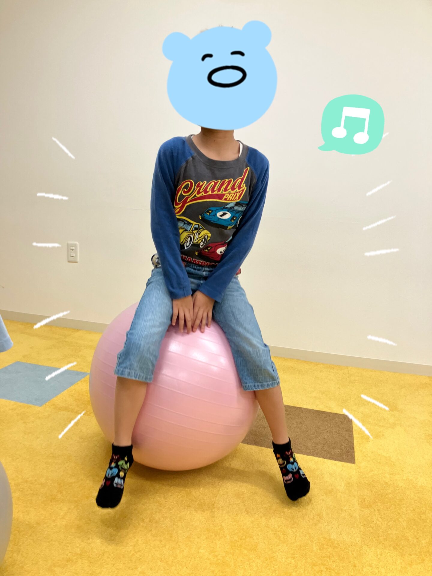 バランスボール🎶