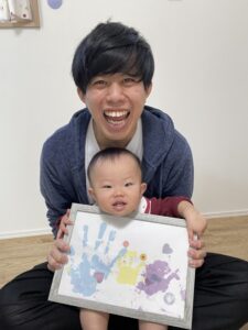 嬉しさが溢れています