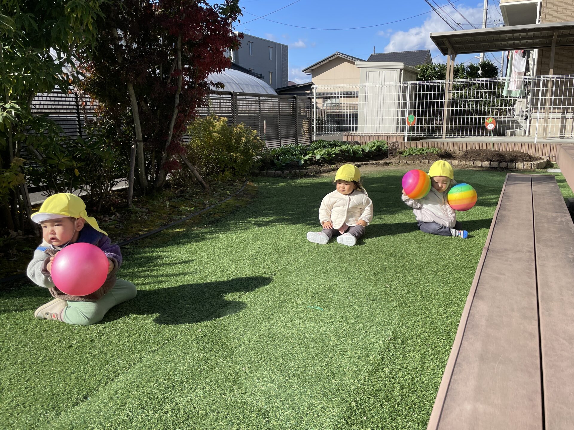 お天気の良い日は、、、