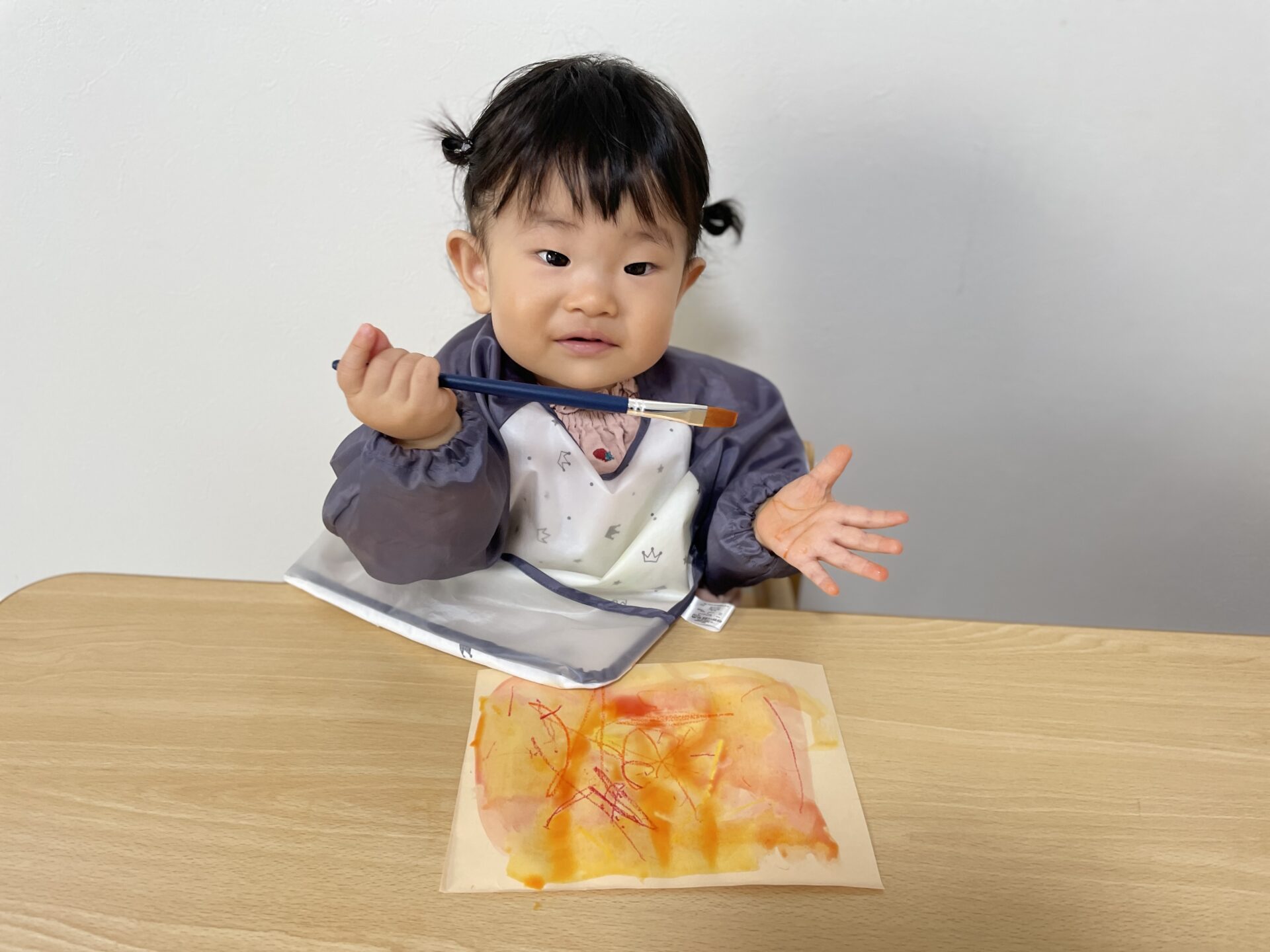 １１月製作・つきぐみ(0歳児)