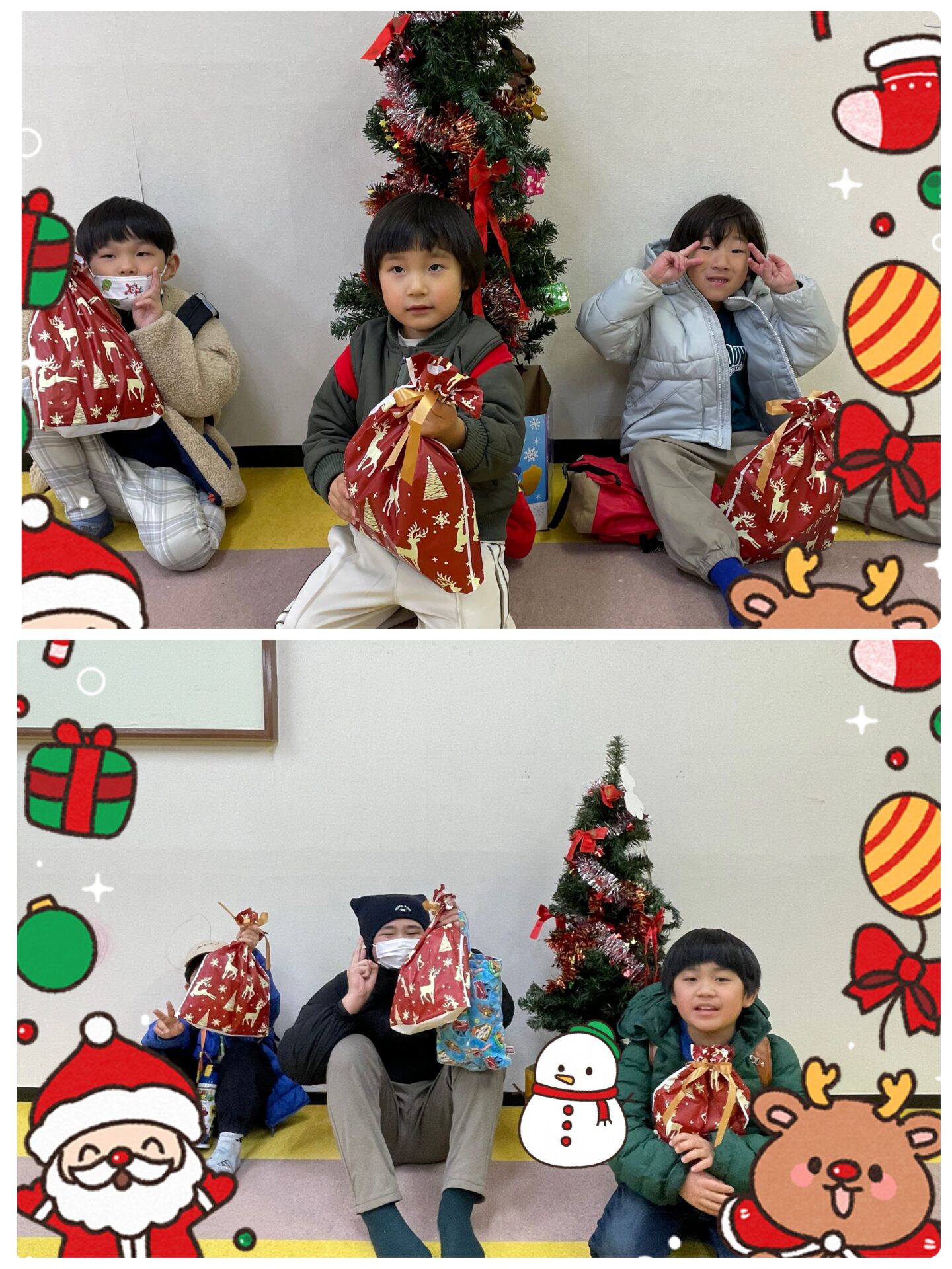 サンタさんが来てくれたよ🎅