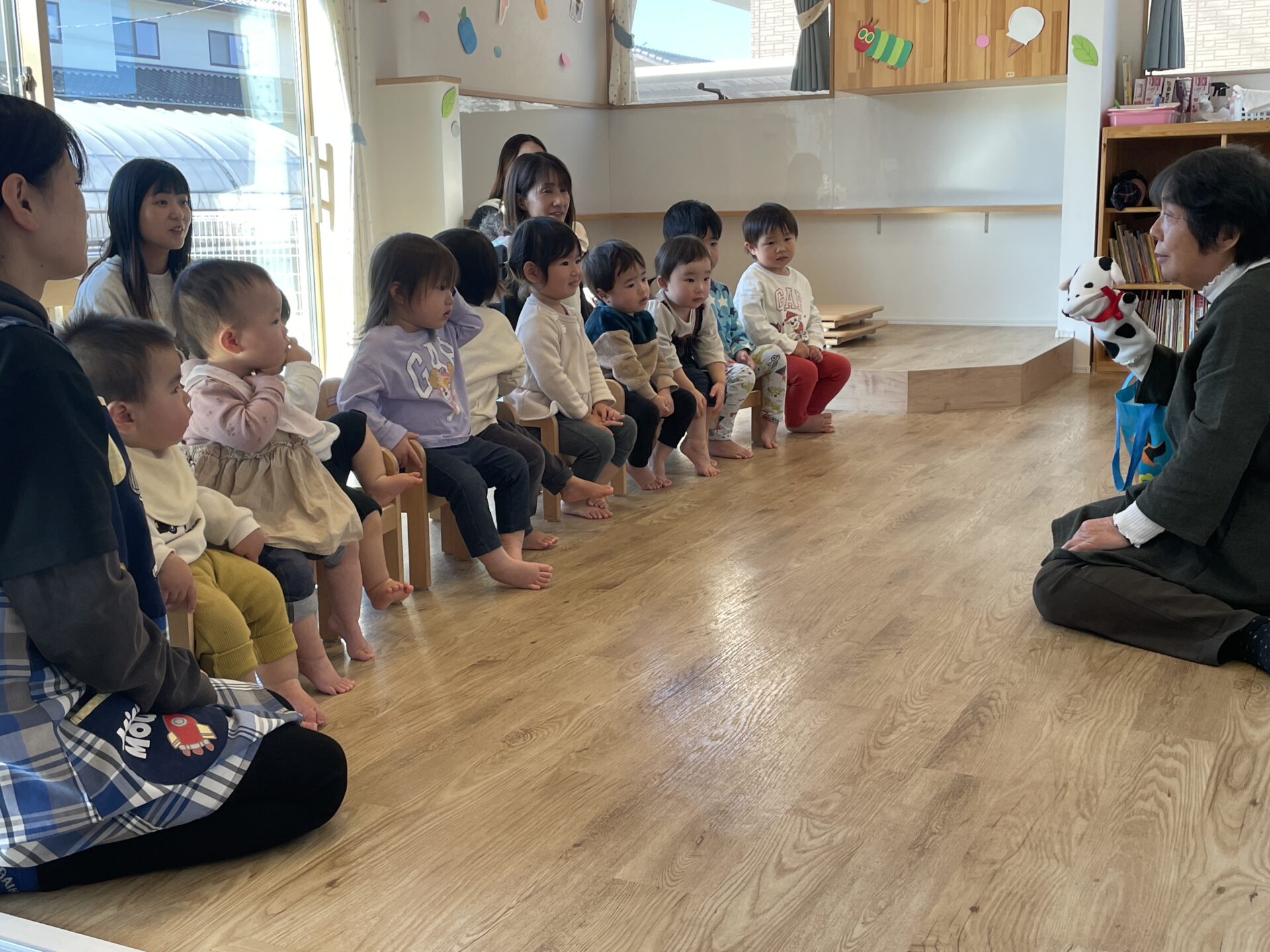 腹話術がきたよ