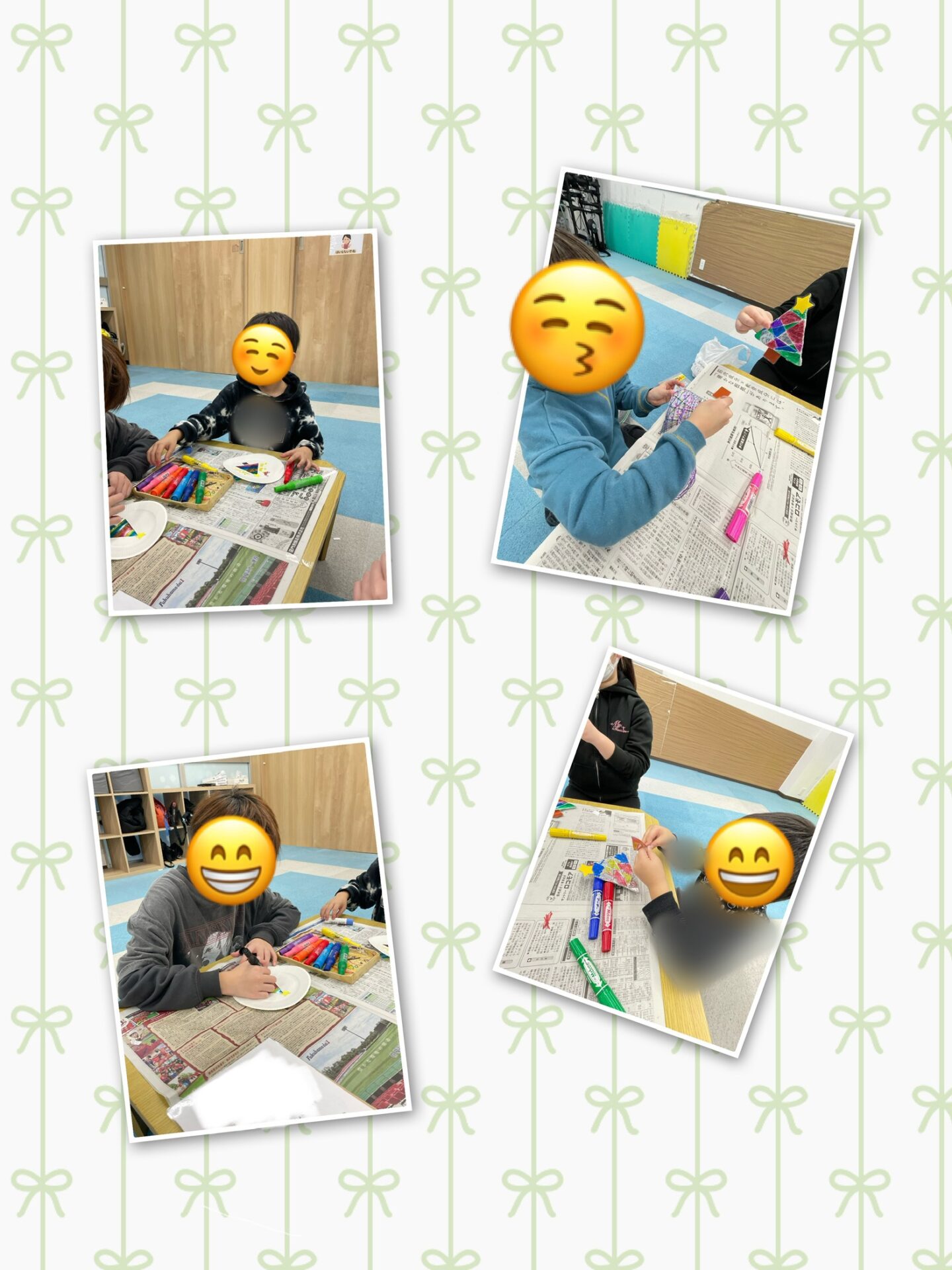 みんなで工作🎄✨