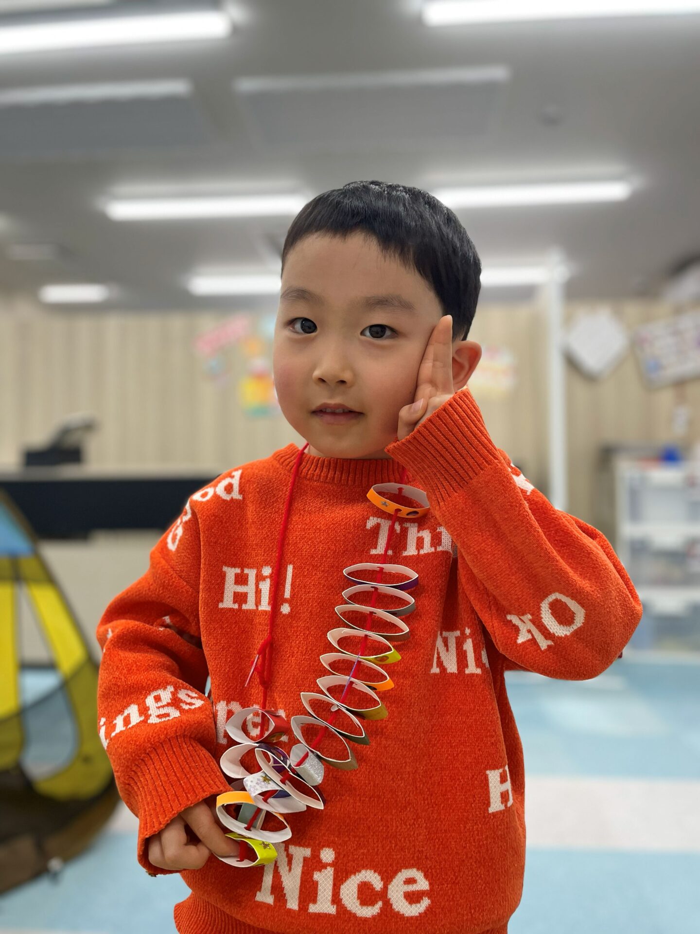 個別課題・作業集中(ネックレス)