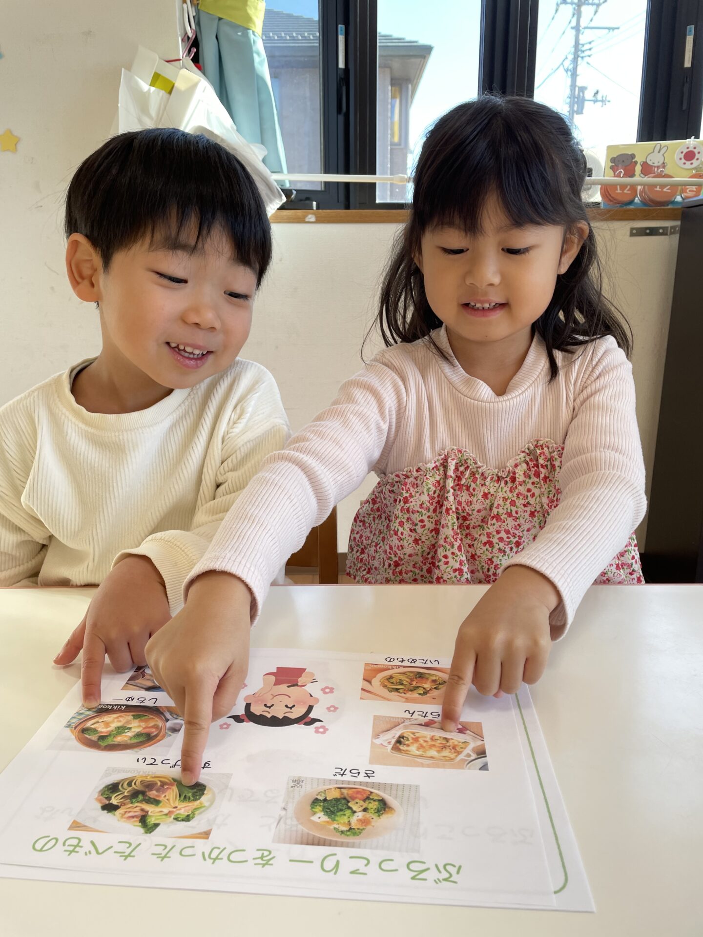 食育活動～ブロッコリー🥦