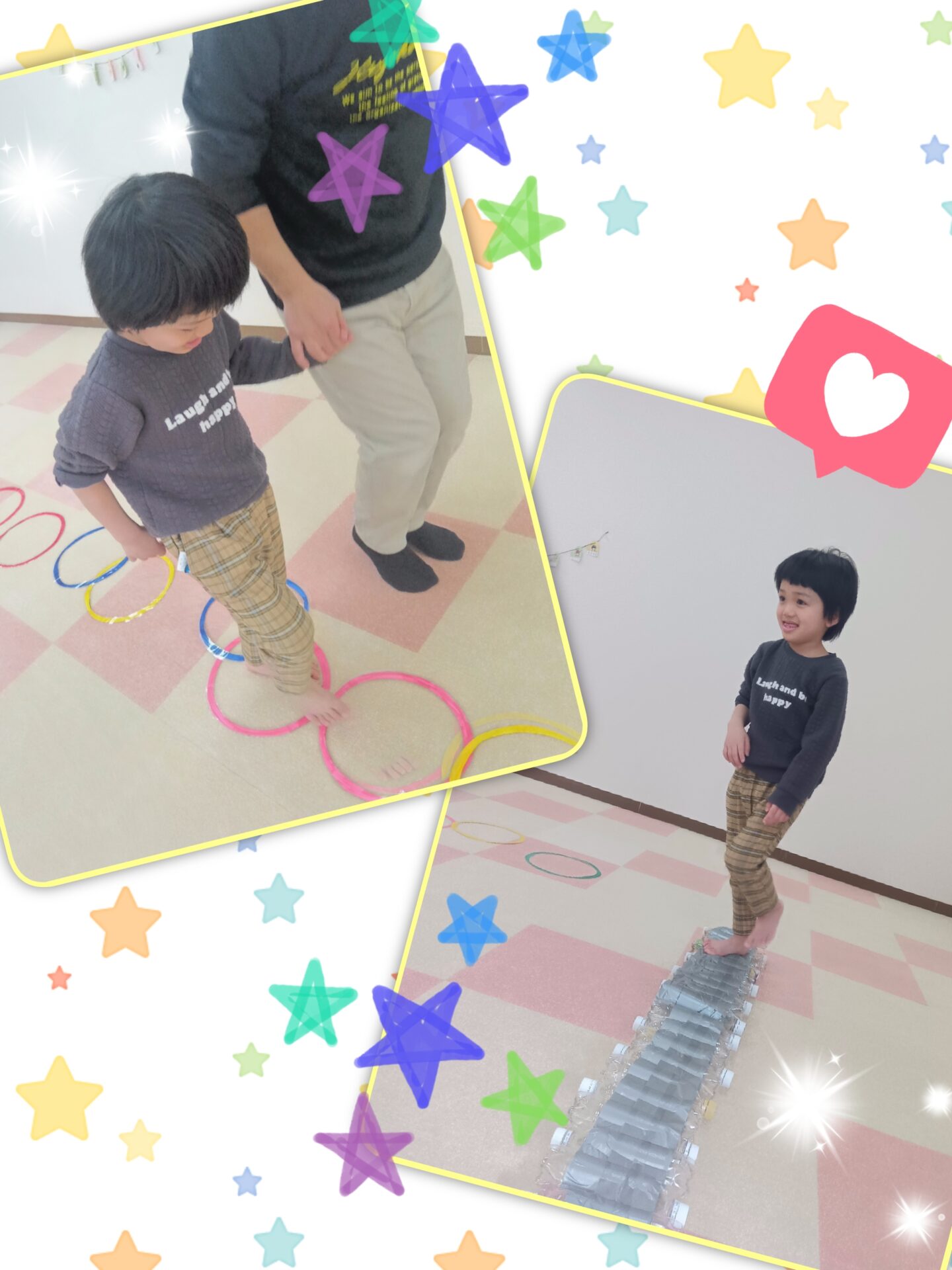 HIYOKO　STUDY船岡教室　サーキット運動をしたよ★