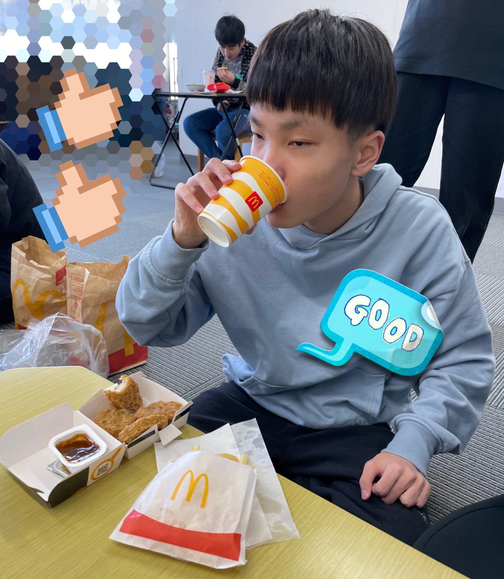 テイクアウト体験に行きました🍔🎶