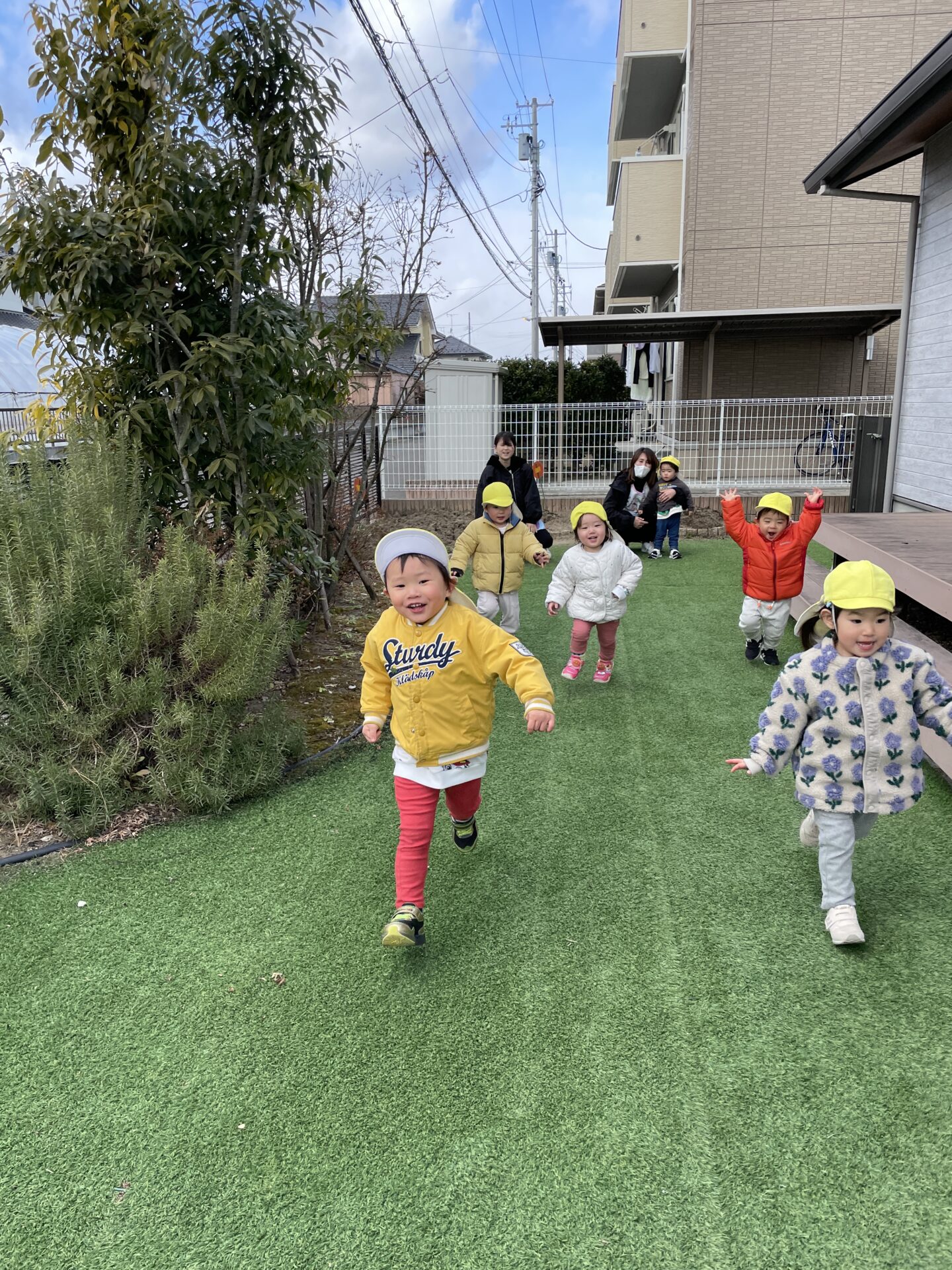 寒さに負けないぞ💪