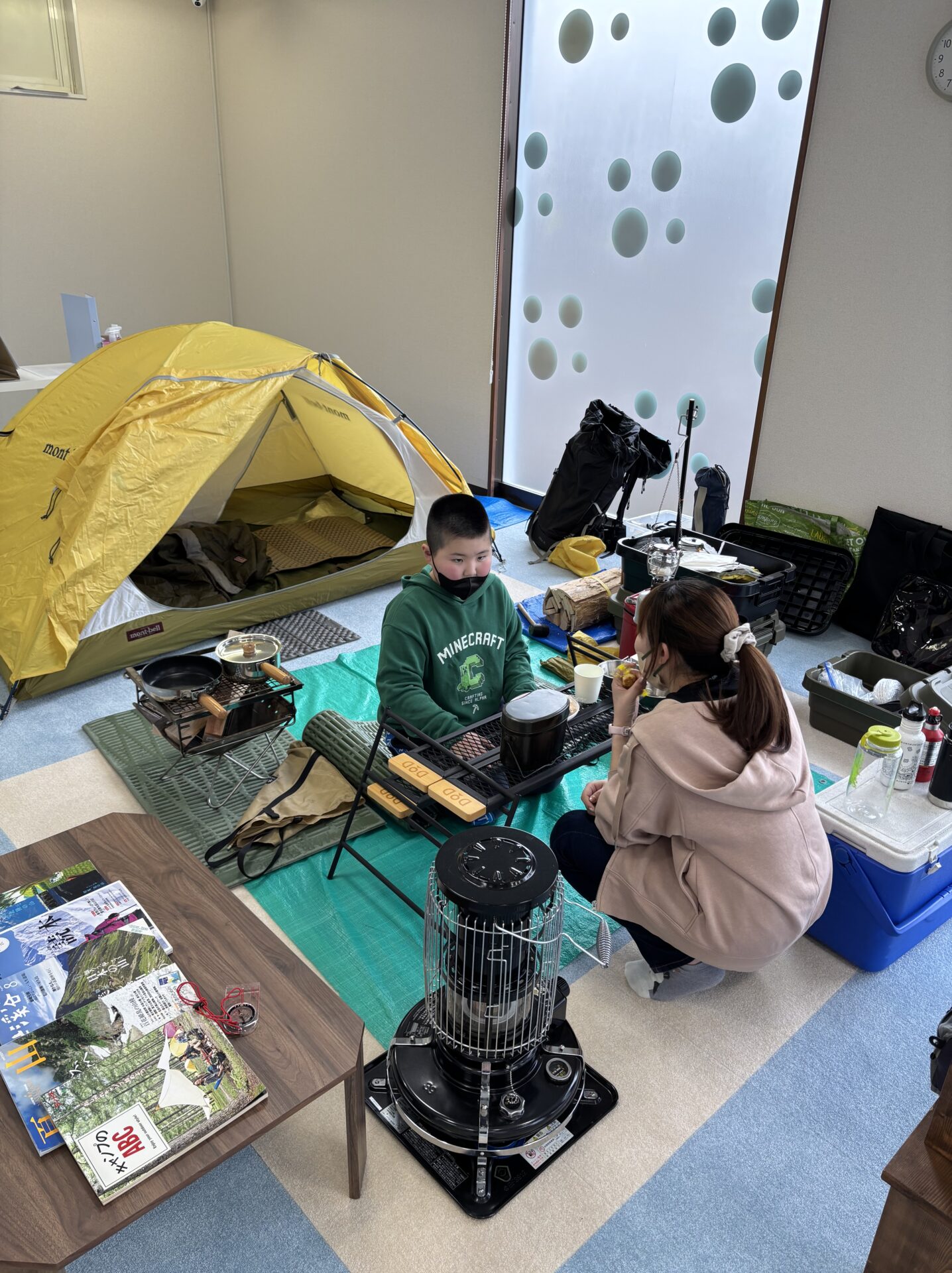 キャンプ体験をしたよ！🏕️