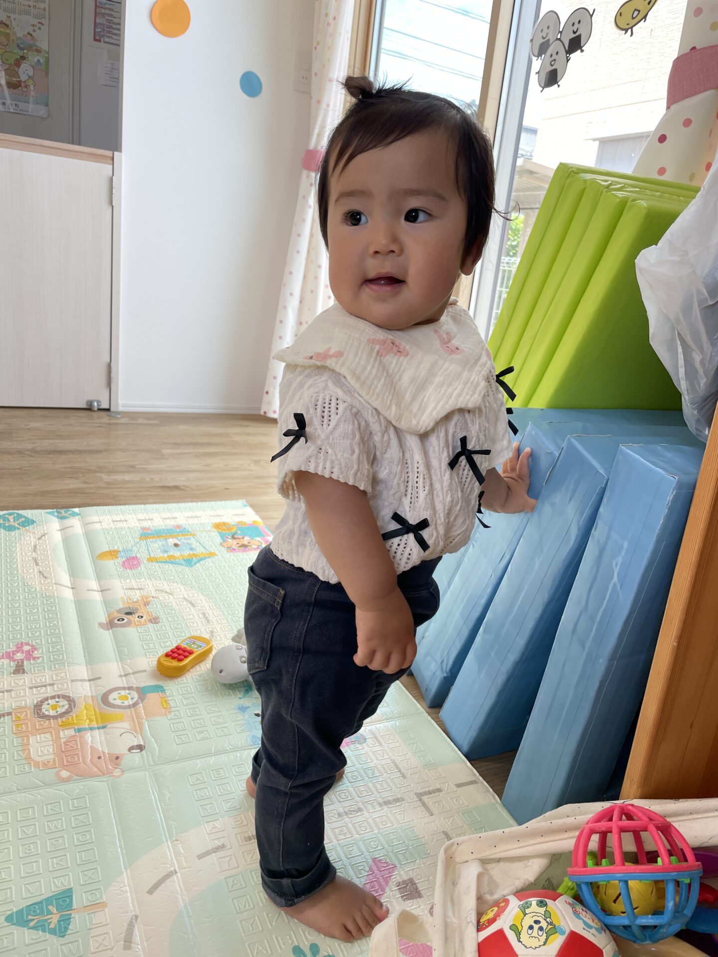 ０歳児つき組さんの様子🌛