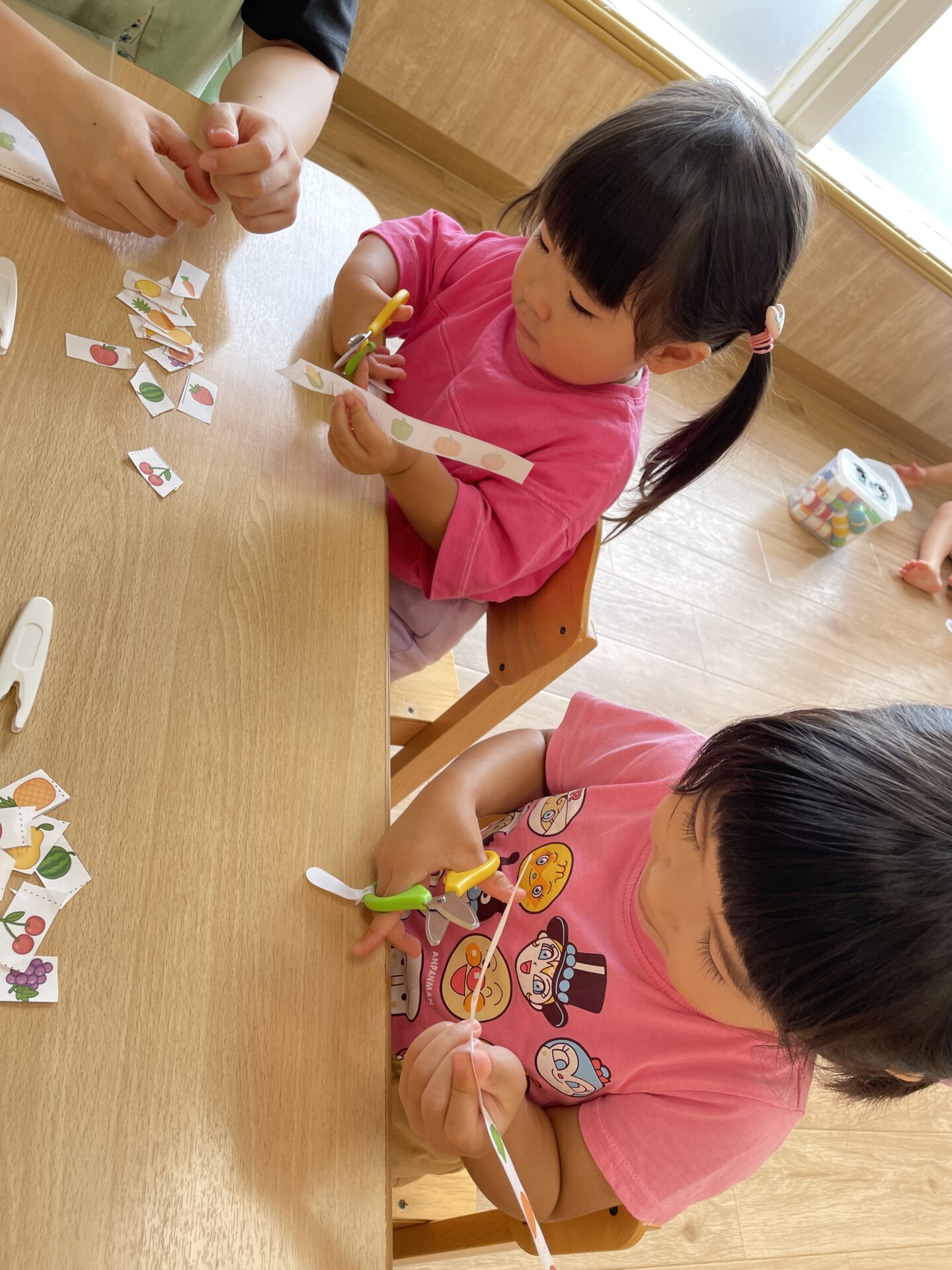 ◇◆どーなつ組 はさみを使ってみたよ～◆◇