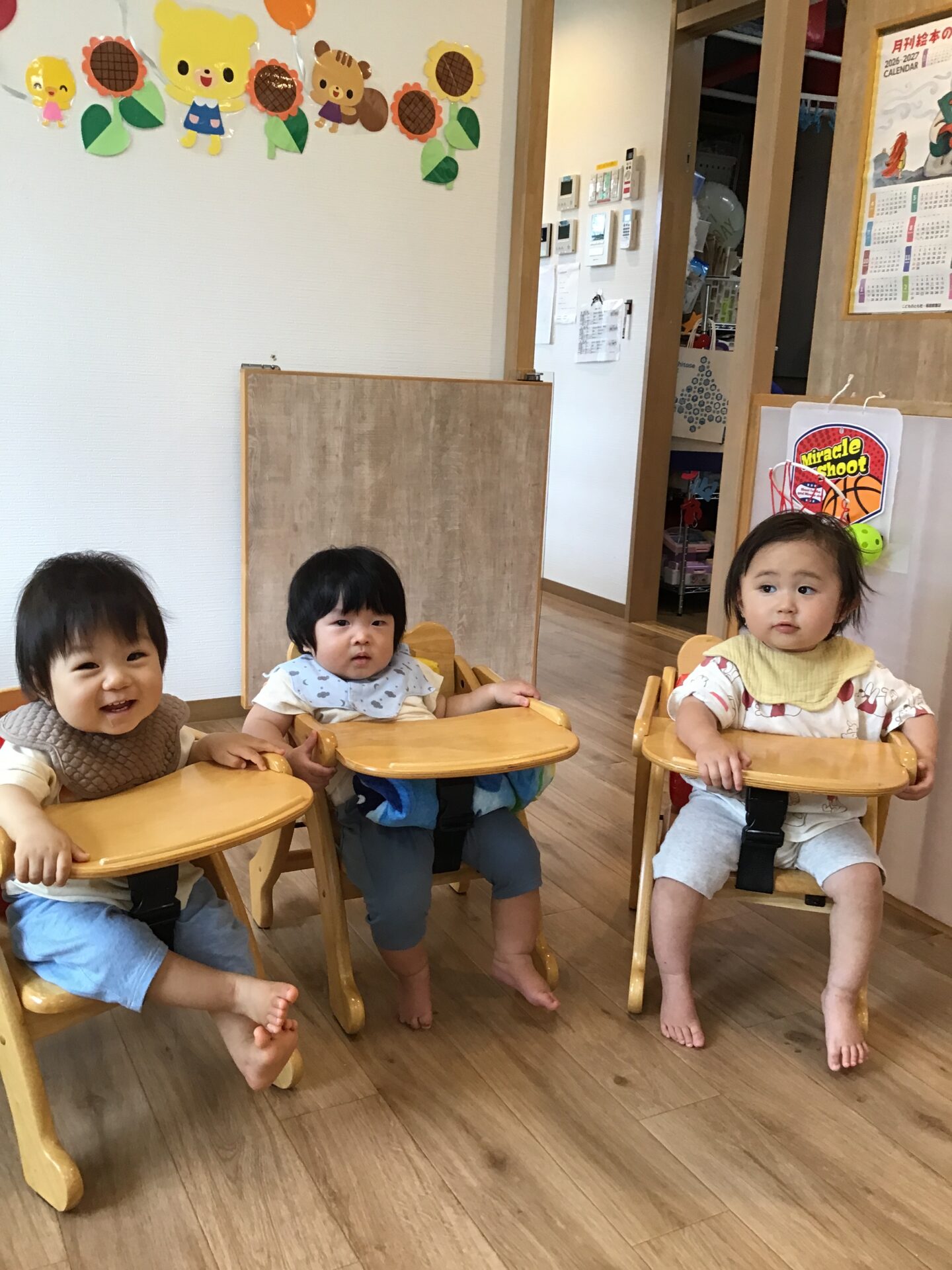 🎵わたあめ組 水あそび～の様子🎵